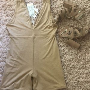 Nude playsuit